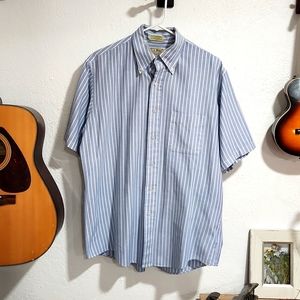 Men Short Sleeve Button Down